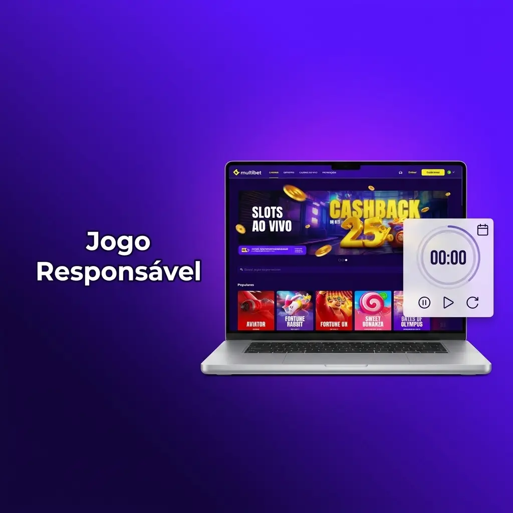 Multibet promove jogo responsável com limites de depósito, autoexclusão e suporte para apostas saudáveis.
