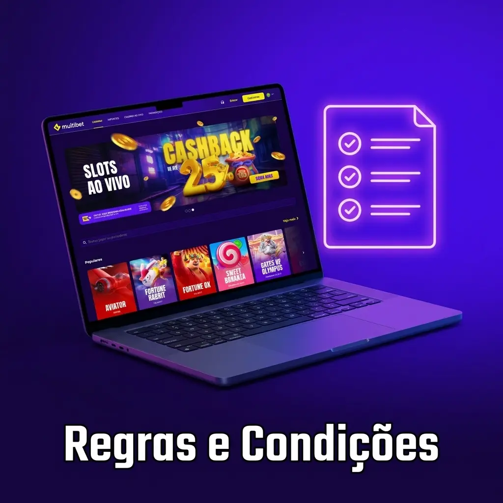 Regras e condições do Multibet: idade mínima, verificação de identidade, oferta e uso responsável da plataforma.